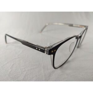 William Morris London LN50136 C3 Black Clear Eyeglass Frames 52-19-145 England